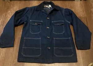 Vintage Big Mac 70s JCPenney Blanket Lined Denim Chore Jacket Sz 40 EUC Rare - Picture 1 of 10