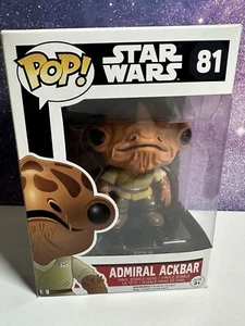 Funko POP! Figura Vinilo Almirante Ackbar #81 Star Wars Abovedada 2015 Bobblehead - Imagen 1 de 24