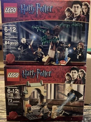 2010 LEGO Harry Potter: Freeing Dobby  & 2011 LEGO Forbidden Forest Box Issues - Image 1 of 4