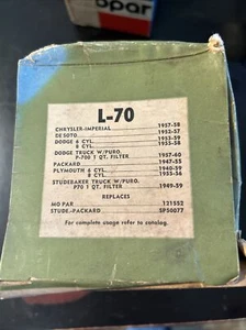 NOS MOPAR 1946-58  OIL FILTER CARTRIDGE MOST ENGINES  - Picture 1 of 6