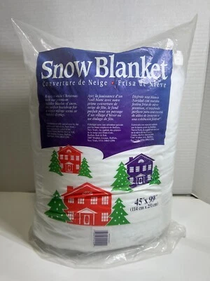 Buffalo Snow 45 x 99 in. Snow Blanket New Sealed Bag - Image 1 of 4