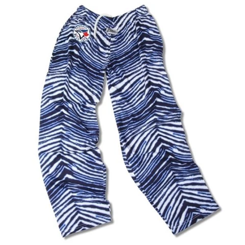 Toronto Blue Jays ZUBAZ Blue Navy White Vintage Style Zebra Pants Cover
