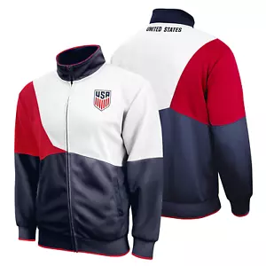 new- Team USA Club America Real Madrid Barcelona Soccer Football Adult Track Jac - Picture 1 of 16
