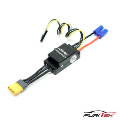 NEW Furitek PYTHON UTB18 40A/70A Brushed/Brushless ESC for 1/18 RC Crawlers - Image 1 of 3