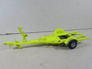 114U Vintage 1970 Matchbox King Size K-25 England Yellow Trailer - Picture 1 of 8