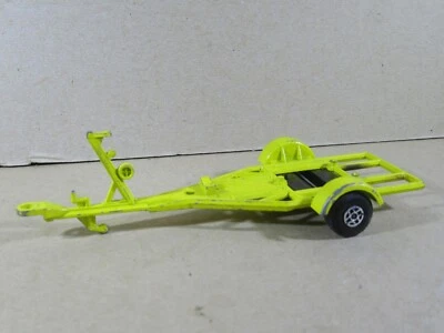 114U Vintage 1970 Matchbox King Size K-25 Inghilterra Rimorchio Giallo - Immagine 1 di 4