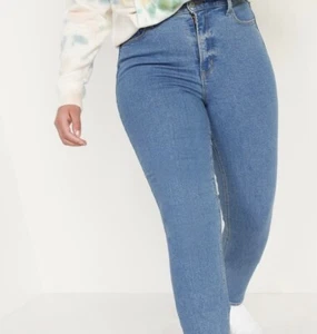 Rockstar donna nuova🌿 vita alta super skinny old navy taglia 2 - Foto 1 di 8