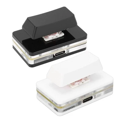 Single Key Mechanical Keyboard With Hot Swappable Red Mechanical Switching USB C - Image 1 of 4