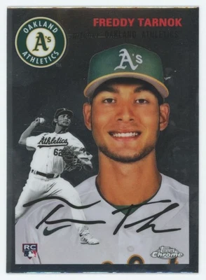 2023 Topps Chrome Platinum Freddy Tarnok RC #137 TW1 - Image 1 of 2