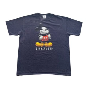 Vintage y2k Disneyland Mickey Mouse Graphic Shirt Size XL Cartoon Retro Retro - Picture 1 of 8