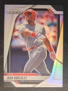2025 Panini Prizm Juan Gonzalez Silver Prizm Parallel #184 - Picture 1 of 2