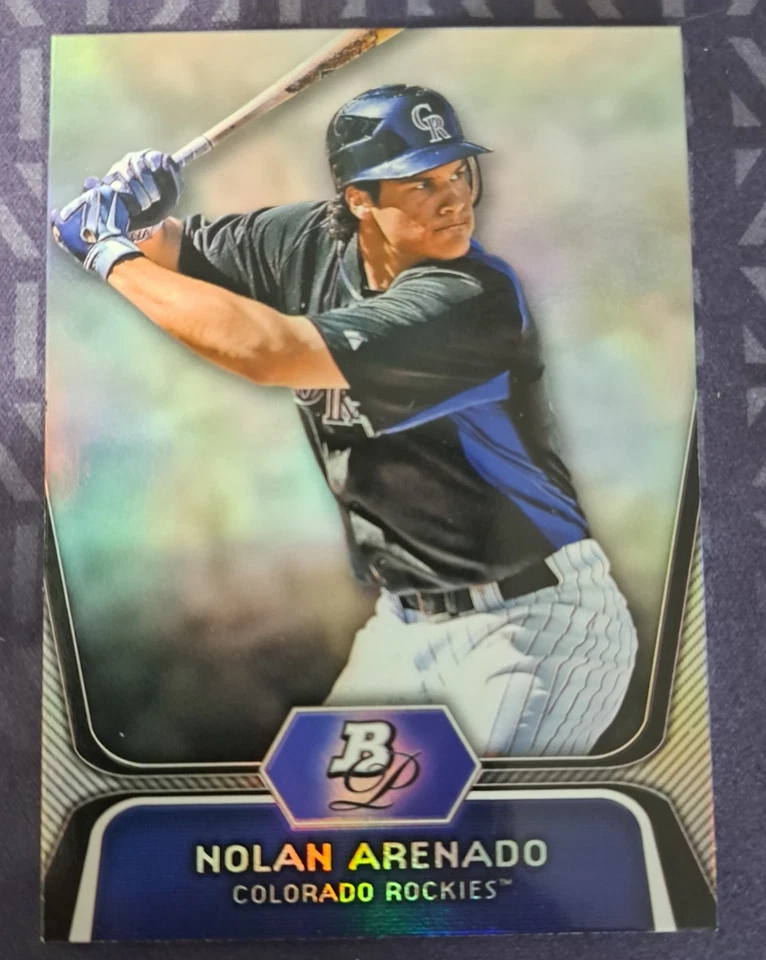 2012 Topps Bowman Platinum Lot Of 4: Machado, Arenado, Cole, Yelich Prospects - Image 1 of 4