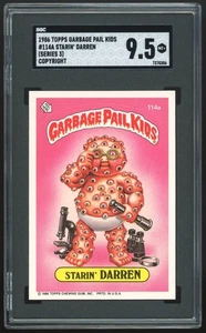 Topps Garbage Pail Kids 3rd Series #114A Starin' Darren SGC 9.5 MINT + Not PSA - Picture 1 of 2