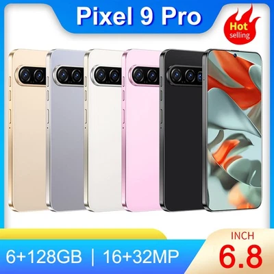 Pixel 9 Pro 5G Unlocked Smartphone 128GB Android 15 Phone Dual SIM Mobile Phones - Image 1 of 4