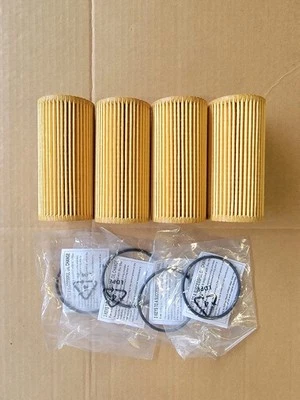 4 x Oil Filter CH11784 For 2020, 2019, 2018, 2017, 2016, 2015, 2014 Audi S3 2.0L - Image 1 of 4