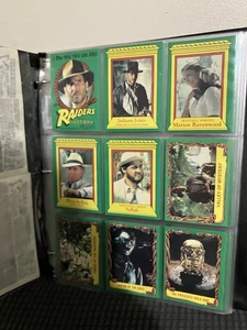 1981 Topps Indiana Jones Raiders of the Lost Ark Complete Set of 88 Cards 1-88 - Picture 1 of 13