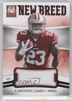 2012 Elite New Breed Jerseys Prime /49 LaMichael James #19 Rookie RC - Image 1 of 2