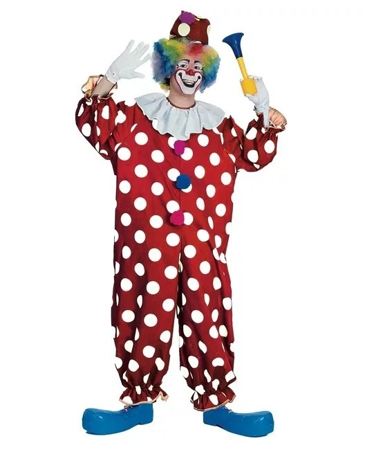Dotted Clown - Red/White - Costume - One Size - Up to 44 Jacket - Image 1 of 1