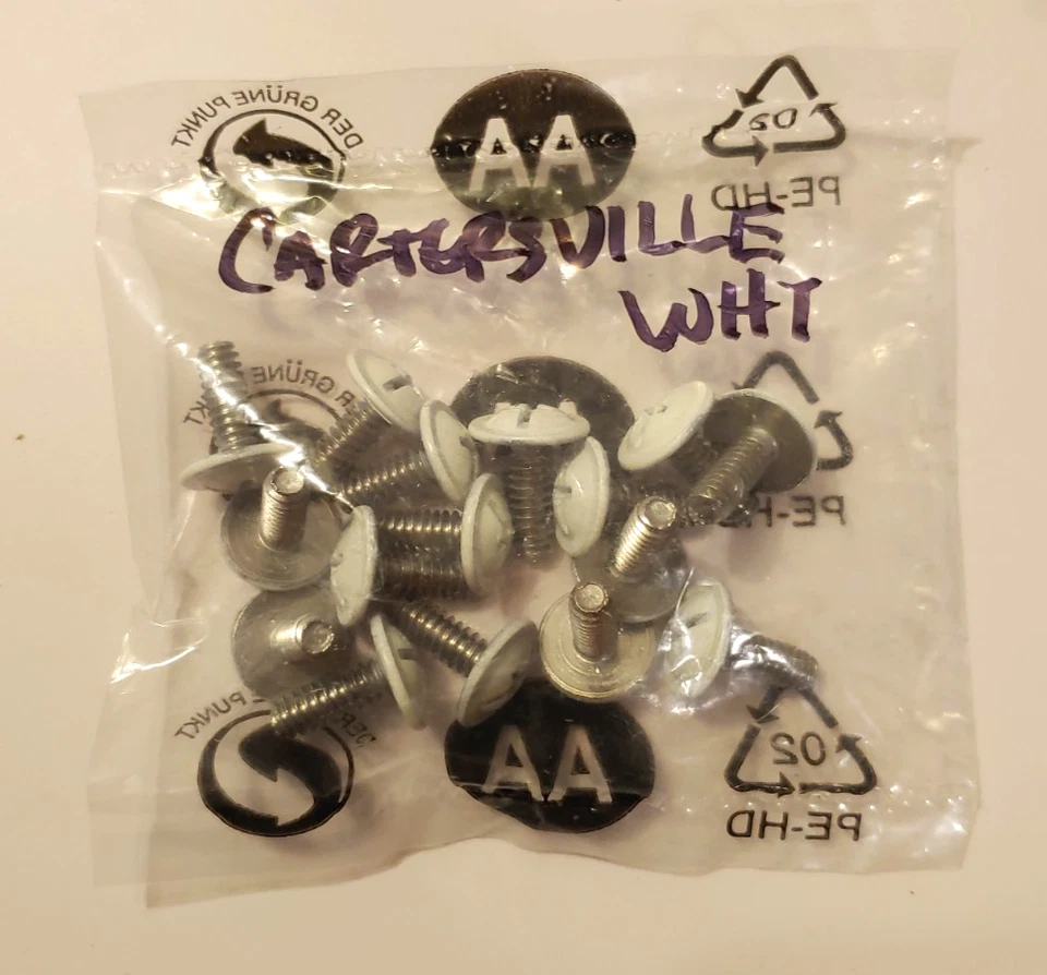 Harbor Breeze Cartersville 60" White Ceiling Fan Replacement Blade Screws 15-Pc - Image 1 of 1