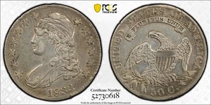 1833 P Capped Bust Half Dollars PCGS XF-45 - Bild 1 von 1