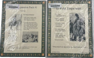 CHIPCO ZIPLOCK EXPANSION PACK #1 & LE PETIT EMPEREUR (MINIATURE WAR GAMES RULES) - Picture 1 of 2