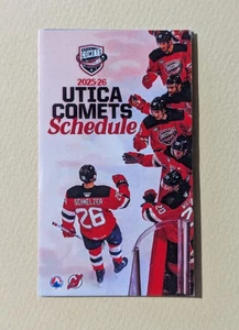 2025-26 Utica Comets Hockey Pocket Schedule AHL 🏒🥅 - Picture 1 of 2