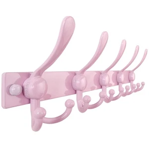 Coat Rack Wall Mount 2.0 Pro: Heavy Duty 300% Thicker, 16" Stud Mount, Stainl... - Picture 1 of 7