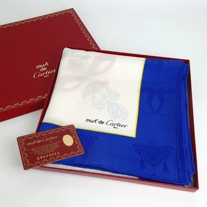 Authentic Cartier  scarf silk[Used] - Picture 1 of 9