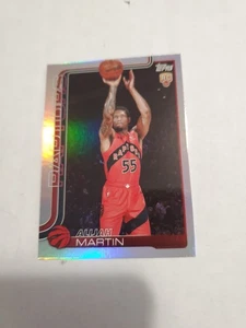 Tarjeta de novato 2025 Topps Basketball Alijah Martin #240 Holo Foil - Imagen 1 de 2