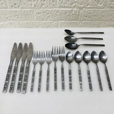 Lot 17‼ Lifetime Stainless Steel Flatware Spoons Forks Knives Korea LCU55 • G‼