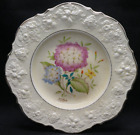 Vintage Crown Ducal Entrée Plate With Hand Painted Hydrangea