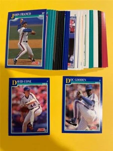 1991 Score New York Mets Team Set With Rookie Traded 43 Cards - Picture 1 of 1