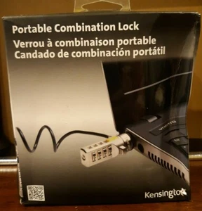 Kensington tragbares Zahlenschloss für Laptop (Details lesen) - Bild 1 von 6