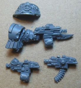 Chaos Space Marines - Blightlord Terminator  Right Arm Combi Weapon (a) Bits 40K - Picture 1 of 1