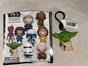 Monogram Star Wars Episode II Attack Of The Clones Yoda Foam Bag Clip Keychain - Picture 1 of 1