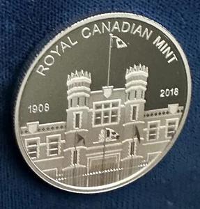 Canada-Royal Canadian Mint 2108 silver 36mm medal - Picture 1 of 3