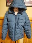 Hollister Womans Ultimate Puffer Collection Jacket Sz Large Hooded Coat