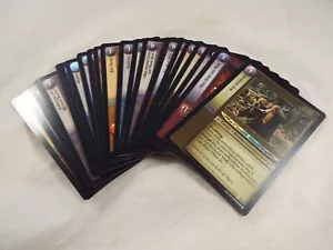 LORD OF THE RINGS TCG REFLECTIONS SET OF 26 RARE FOIL CARDS (in German) - Picture 1 of 4