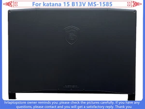 Neu für MSI Katana 15 B13V MS-1585 Laptop LCD Rückseite Deckel Backcover Top Case  - Bild 1 von 3