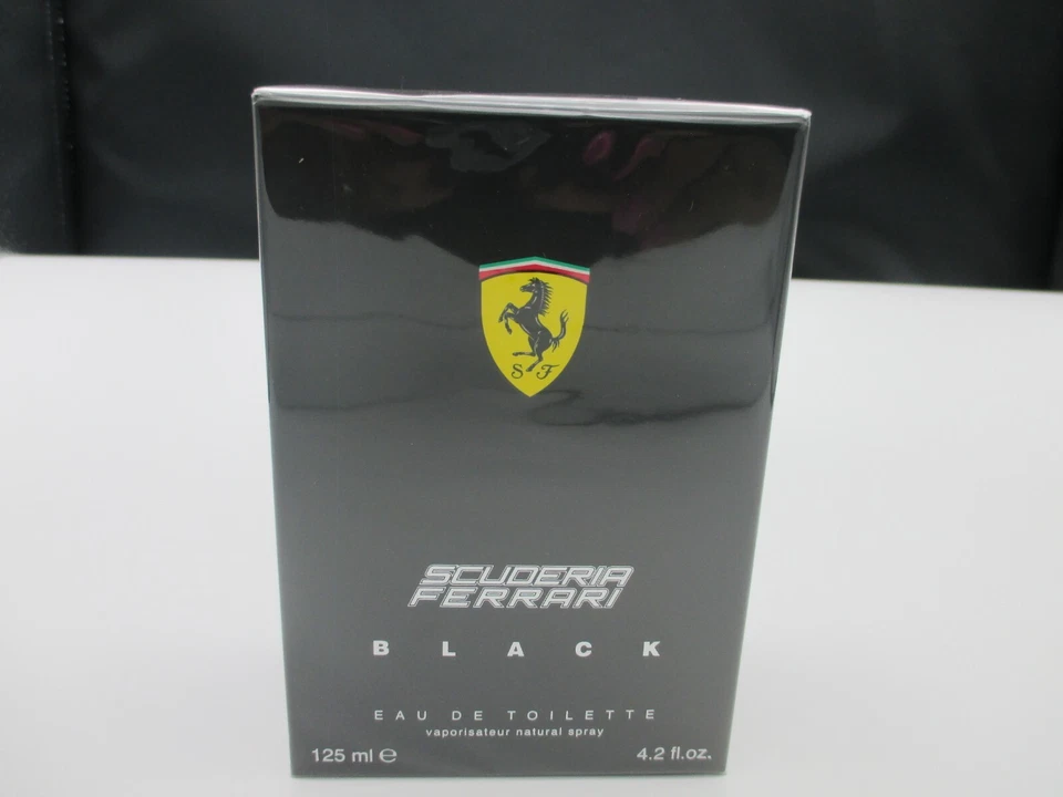 FERRARI SCUDERIA  BLACK  POUR HOMME EDT VAP 125 ML SOUS BLISTER - Photo 1/2