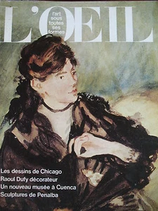 REVUE ART L'OEIL N° 255 de 1976 DUFY ALICIA PENALBA MARCHE DES ARTS NEW YORK - Picture 1 of 1