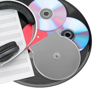 20pcs Reusable CD Case CD Protective Case DVD Holder DVD Storage Case CD Sleeves - Afbeelding 1 van 12