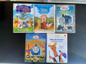 5 CHILDREN'S DVD'S THOMAS & FRIENDS,WINNIE THE POOH,BABE PIG IN THE CITY, - Picture 1 of 1