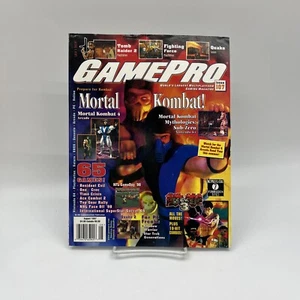 GamePro Magazine Issue 107 August Mortal Kombat 4 Tomb Raider 2 Fighting Force - Imagen 1 de 3