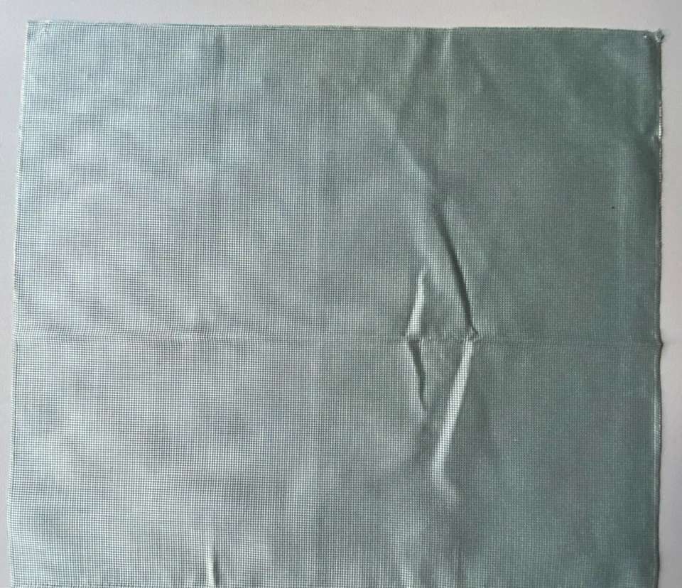 Kravet Soleil Massa Texture in Akuatik Green Designer Fabric Remnant 24x24" - Image 1 of 3