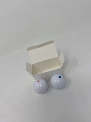 Gender Reveal Exploding Golf Balls Set White Ball Pink &  Blue Powder - Boy Girl - Image 1 of 4
