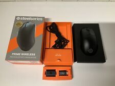 SteelSeries Prime Wireless Optical Gaming Mouse - Matte Black Boxed