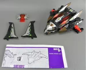 Figura Hasbro 2005 Transformers Cybertron Planet X Deluxe SIDEWAYS Completa No Mt - Imagen 1 de 7
