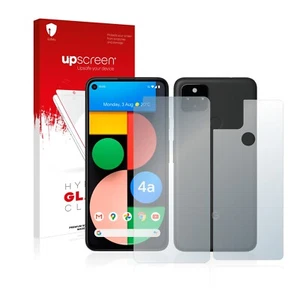 Film Armure Protecteur de Verre pour Google Pixel 4a 5G (Avant+Arrière) - Photo 1 sur 5