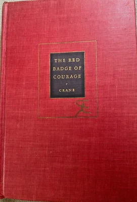 The Red Badge of Courage by Stephen Crane Novel Modern Library HC 1942 Foto 1 de 4